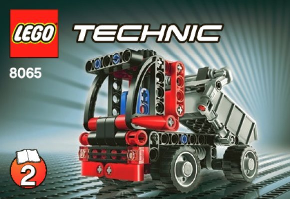 Istruzioni per la Costruzione - LEGO - 8065 - Mini Container Truck: Page 1