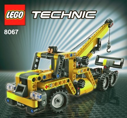 Istruzioni per la Costruzione - LEGO - 8067 - Mini Mobile Crane: Page 1