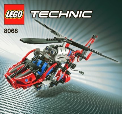 Istruzioni per la Costruzione - LEGO - 8068 - Rescue Helicopter: Page 1