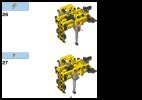 Istruzioni per la Costruzione - LEGO - 8069 - Backhoe Loader: Page 33