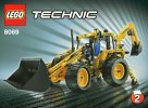 Istruzioni per la Costruzione - LEGO - 8069 - Backhoe Loader: Page 1