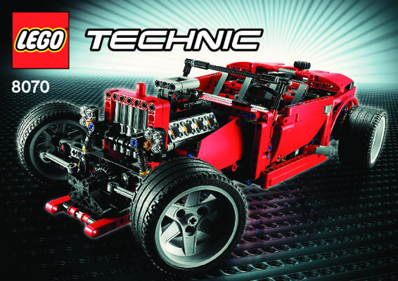 Istruzioni per la Costruzione - LEGO - 8070 - Supercar: Page 1