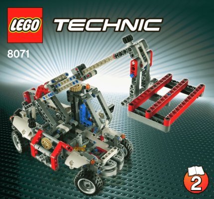 Istruzioni per la Costruzione - LEGO - 8071 - Bucket Truck: Page 1