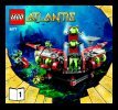 Istruzioni per la Costruzione - LEGO - 8077 - Atlantis Exploration HQ: Page 1