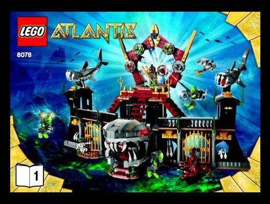 Istruzioni per la Costruzione - LEGO - 8078 - Portal of Atlantis: Page 1