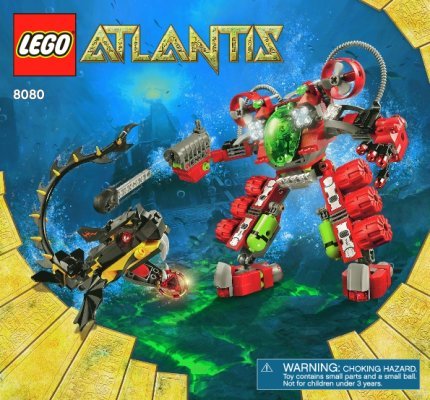 Istruzioni per la Costruzione - LEGO - 8080 - Undersea Explorer: Page 1