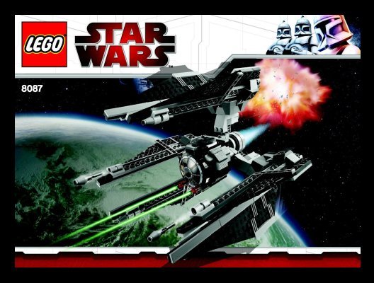 Istruzioni per la Costruzione - LEGO - 8087 - TIE Defender™: Page 1