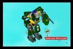 Istruzioni per la Costruzione - LEGO - 8100 - Cyclone Defender: Page 19