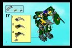 Istruzioni per la Costruzione - LEGO - 8100 - Cyclone Defender: Page 18