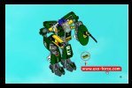 Istruzioni per la Costruzione - LEGO - 8100 - Cyclone Defender: Page 19