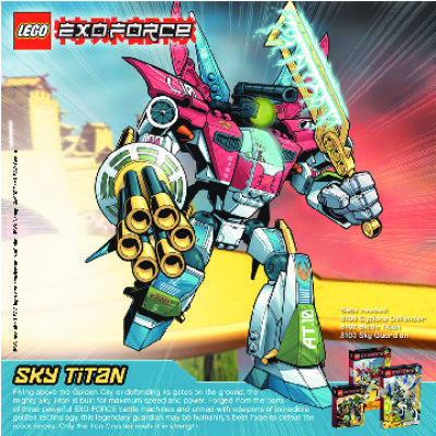 Istruzioni per la Costruzione - LEGO - 8100 - Cyclone Defender: Page 1