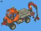 Istruzioni per la Costruzione - LEGO - 8110 - Unimog U400: Page 36