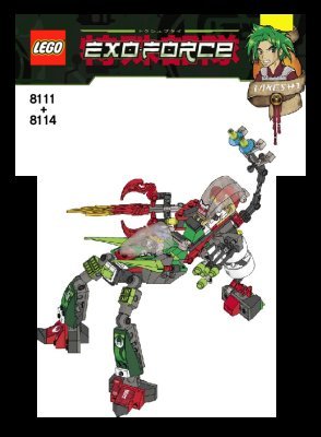 Istruzioni per la Costruzione - LEGO - 8111 - River Dragon: Page 1