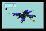 Istruzioni per la Costruzione - LEGO - 8115 - Dark Panther: Page 31