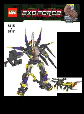 Istruzioni per la Costruzione - LEGO - 8117 - Storm Lasher: Page 1