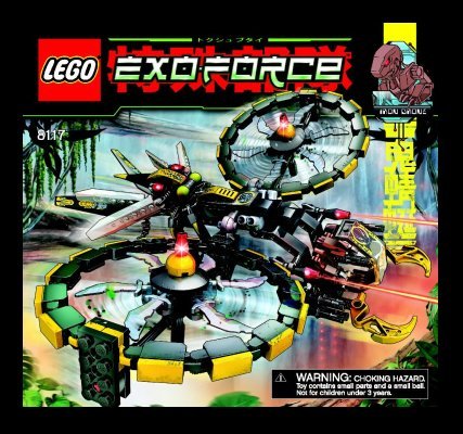 Istruzioni per la Costruzione - LEGO - 8117 - Storm Lasher: Page 1