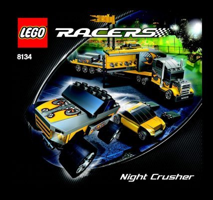 Istruzioni per la Costruzione - LEGO - 8134 - Night Crusher: Page 1