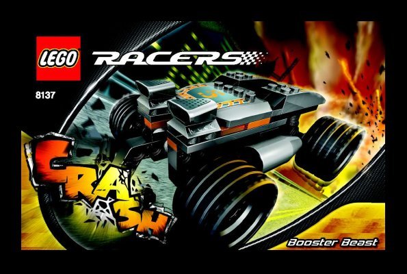 Istruzioni per la Costruzione - LEGO - 8137 - Booster Beast: Page 1