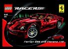 Istruzioni per la Costruzione - LEGO - 8145 - Ferrari 599 GTB Fiorano: Page 1