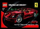 Istruzioni per la Costruzione - LEGO - 8145 - Ferrari 599 GTB Fiorano: Page 1