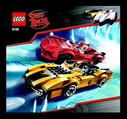 Istruzioni per la Costruzione - LEGO - 8159 - Racer X & Taejo Togokhan: Page 1