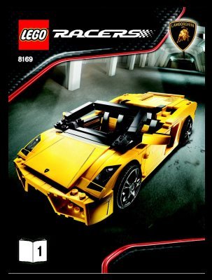 Istruzioni per la Costruzione - LEGO - 8169 - Lamborghini Gallardo LP560-4: Page 1