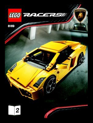 Istruzioni per la Costruzione - LEGO - 8169 - Lamborghini Gallardo LP560-4: Page 1