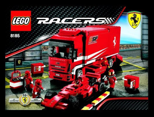 Istruzioni per la Costruzione - LEGO - 8185 - Ferrari Truck: Page 1