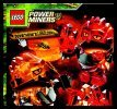 Istruzioni per la Costruzione - LEGO - 8189 - Magma Mech: Page 45