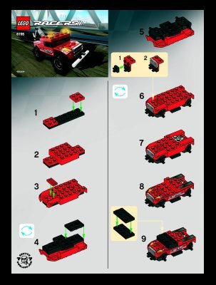 Istruzioni per la Costruzione - LEGO - 8195 - Turbo Tow: Page 1