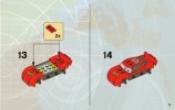 Istruzioni per la Costruzione - LEGO - 8200 - Radiator Springs Lightning McQueen: Page 9