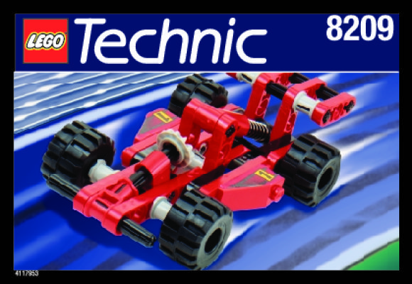 Istruzioni per la Costruzione - LEGO - 8209 - RACER: Page 1