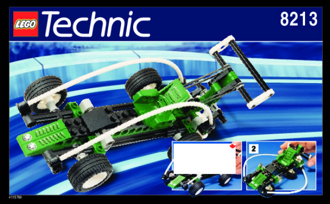 Istruzioni per la Costruzione - LEGO - 8213 - Ultimate Convertible: Page 1