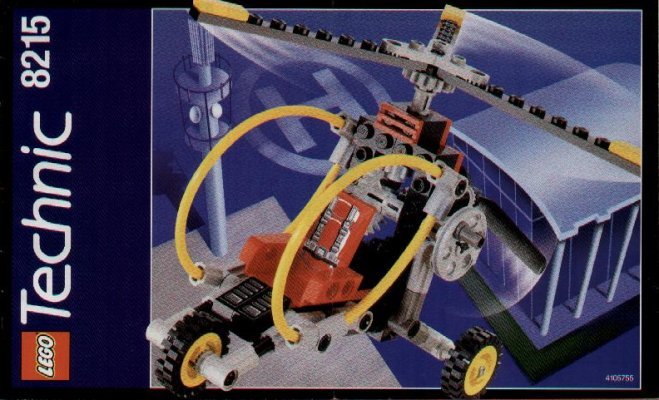 Istruzioni per la Costruzione - LEGO - 8215 - Gyrocopter: Page 1