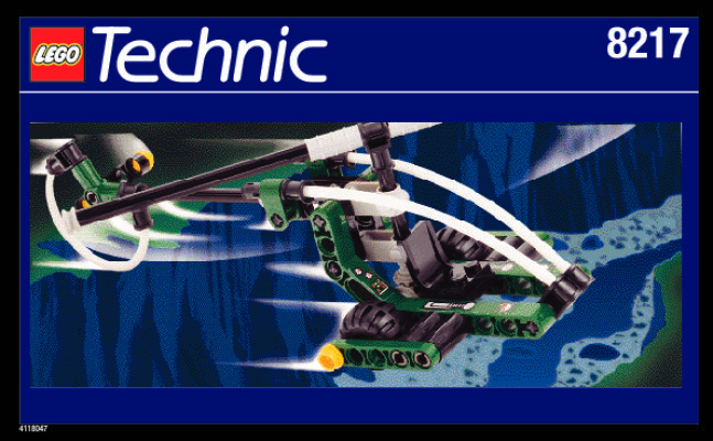 Istruzioni per la Costruzione - LEGO - 8217 - HELICOPTER: Page 1