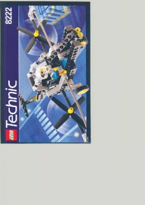 Istruzioni per la Costruzione - LEGO - 8222 - AIRPLANE: Page 1