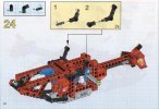 Istruzioni per la Costruzione - LEGO - 8232 - HELICOPTER WITH PRESS AND PLAY: Page 24