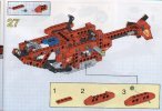 Istruzioni per la Costruzione - LEGO - 8232 - HELICOPTER WITH PRESS AND PLAY: Page 27