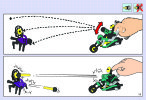 Istruzioni per la Costruzione - LEGO - 8233 - Blue Thunder Versus the Sting: Page 19