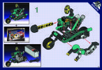 Istruzioni per la Costruzione - LEGO - 8233 - Blue Thunder Versus the Sting: Page 21