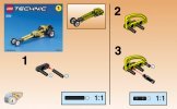 Istruzioni per la Costruzione - LEGO - 8238 - Slammer Dragsters: Page 2