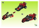 Istruzioni per la Costruzione - LEGO - 8242 - Slammer Turbo: Page 45