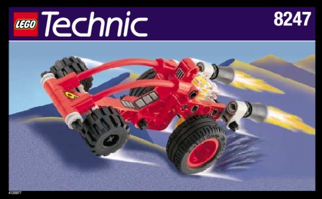 Istruzioni per la Costruzione - LEGO - 8247 - Turbo Buggy: Page 1