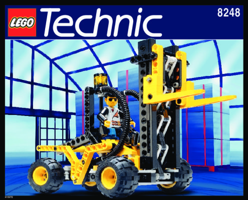 Istruzioni per la Costruzione - LEGO - 8248 - FORKLIFT TRUCK: Page 1