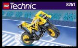 Istruzioni per la Costruzione - LEGO - 8251 - Motorbike: Page 1