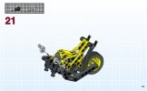 Istruzioni per la Costruzione - LEGO - 8251 - Motorbike: Page 13