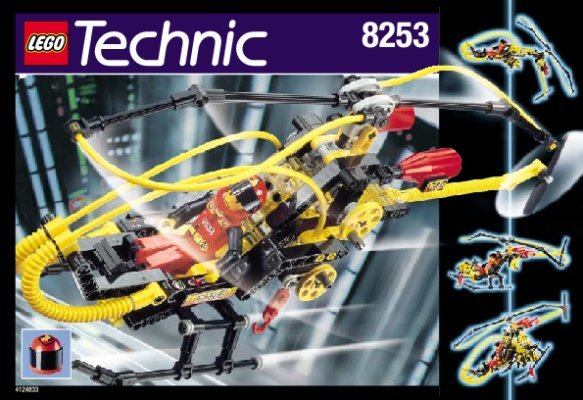 Istruzioni per la Costruzione - LEGO - 8253 - Rescue Bike: Page 1