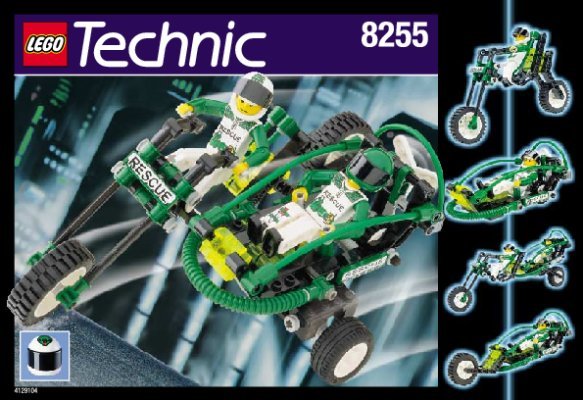 Istruzioni per la Costruzione - LEGO - 8255 - Fire Helicopter: Page 1