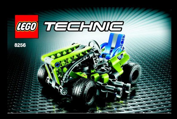 Istruzioni per la Costruzione - LEGO - 8256 - Go-Kart: Page 1