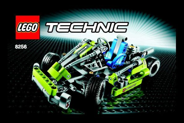 Istruzioni per la Costruzione - LEGO - 8256 - Go-Kart: Page 1